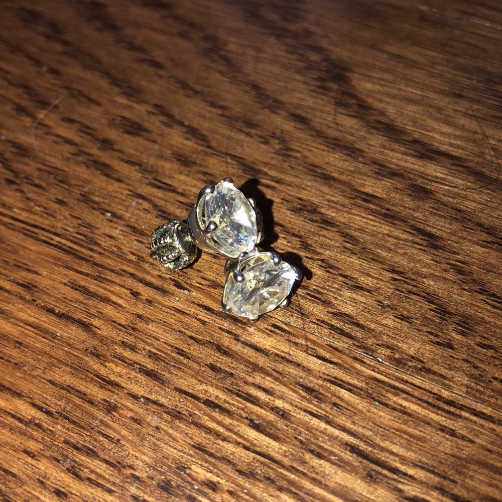 Juicy Couture diamond earrings